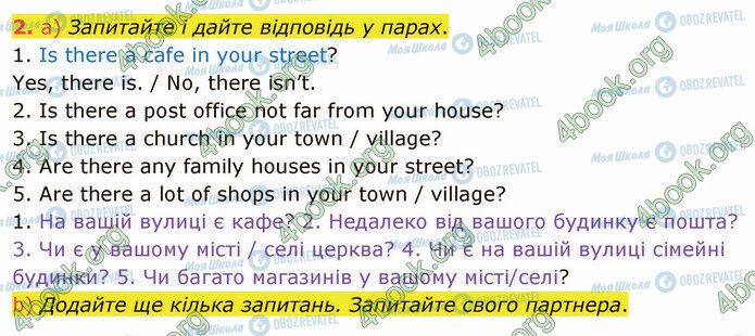 ГДЗ Англійська мова 5 клас сторінка Стр.110 (2)