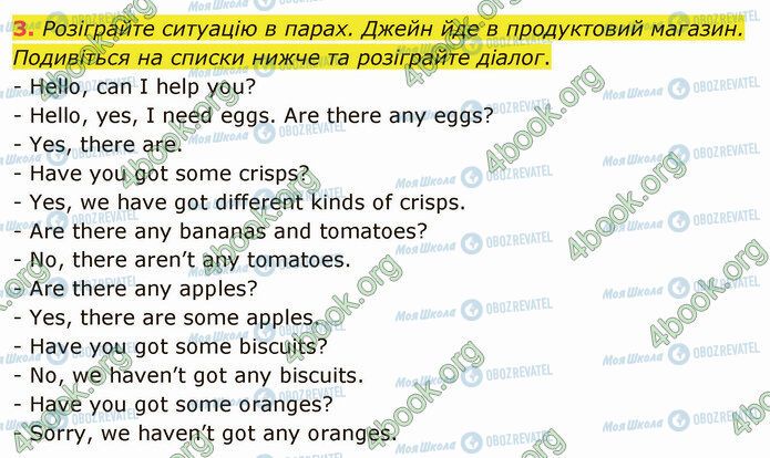 ГДЗ Англійська мова 5 клас сторінка Стр.51 (3)