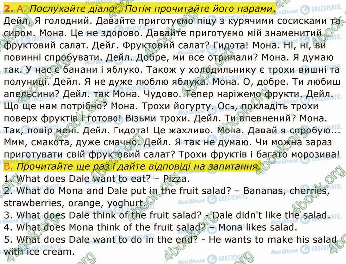 ГДЗ Английский язык 5 класс страница Стр.62 (2)