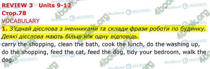 ГДЗ Английский язык 5 класс страница Стр.78 (1)