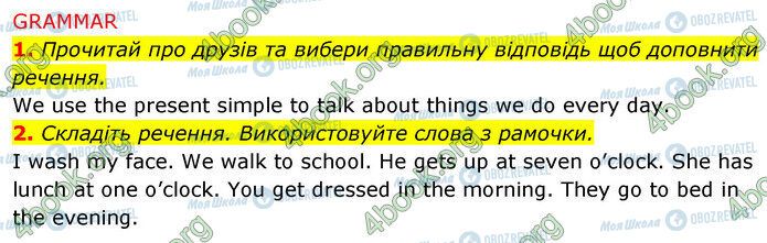 ГДЗ Англійська мова 5 клас сторінка Стр.47-(1-2)