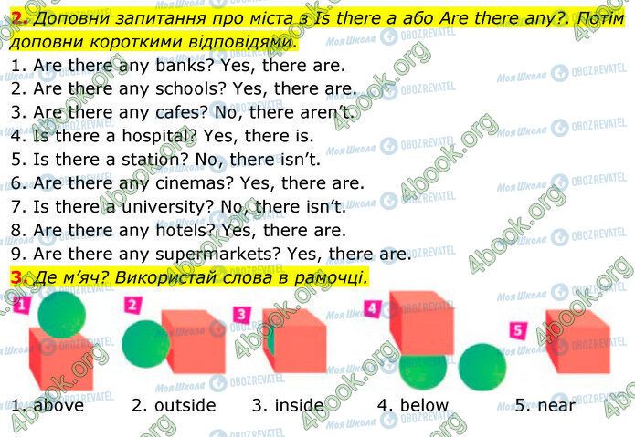 ГДЗ Англійська мова 5 клас сторінка Стр.150 (2-3)