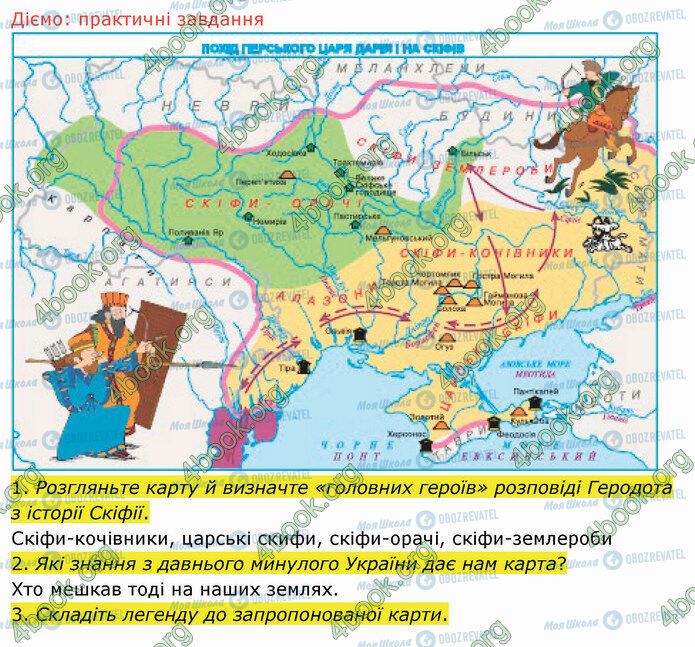 ГДЗ Історія України 5 клас сторінка §15 (2)