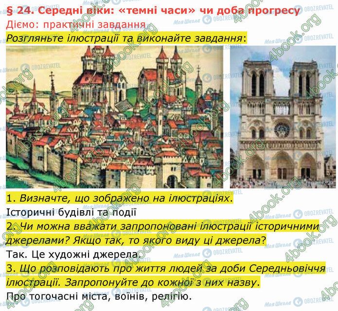 ГДЗ История Украины 5 класс страница §24 (1)