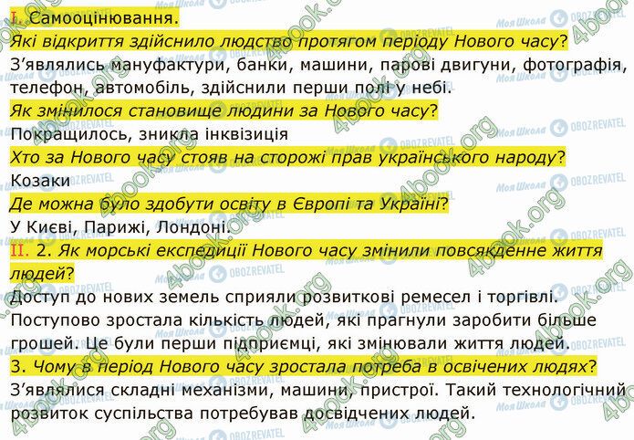 ГДЗ Історія України 5 клас сторінка §25 (2)