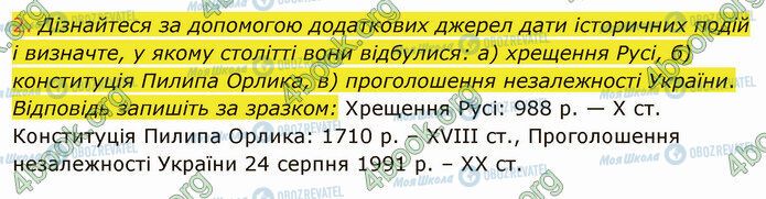 ГДЗ Історія України 5 клас сторінка §10-11 (2)