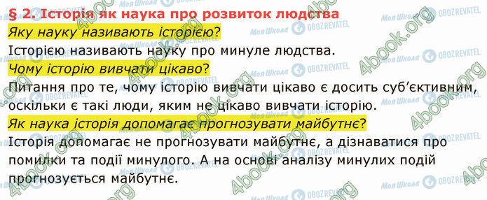 ГДЗ История Украины 5 класс страница §2 (1)