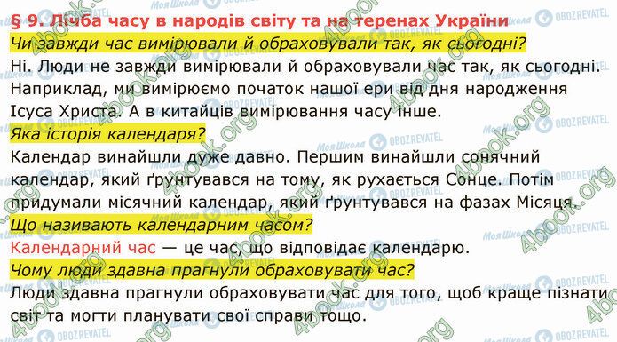 ГДЗ Історія України 5 клас сторінка §9 (1)