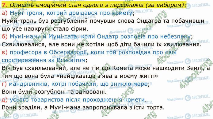 ГДЗ Зарубіжна література 5 клас сторінка Стр.266 (7)