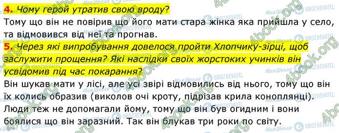 ГДЗ Зарубіжна література 5 клас сторінка Стр.128 (4-5)