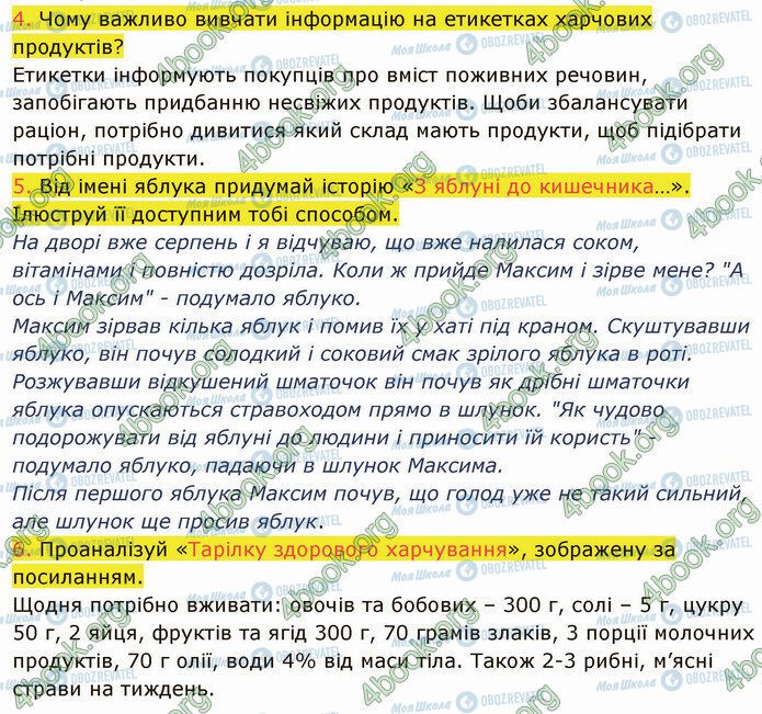 ГДЗ Природознавство 5 клас сторінка 31 (4-6)