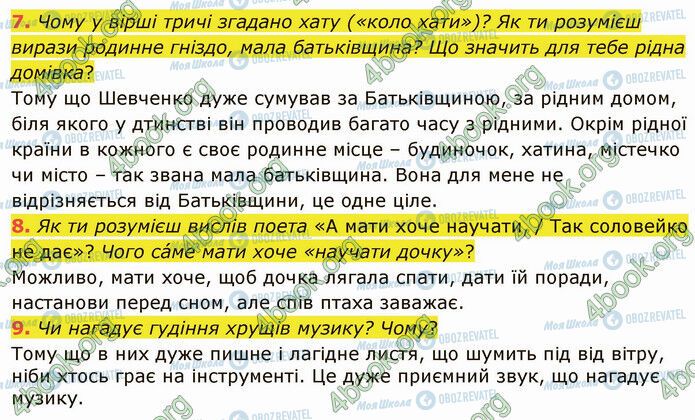 ГДЗ Українська література 5 клас сторінка Стр.195 (7-9)