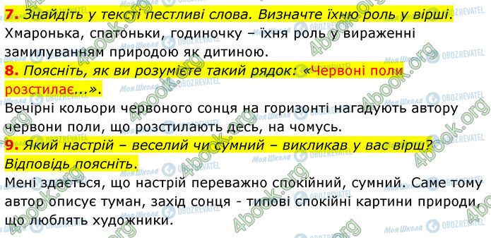 ГДЗ Українська література 5 клас сторінка Стр.96 (7-9)