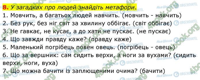 ГДЗ Українська література 5 клас сторінка Стр.30 (8)