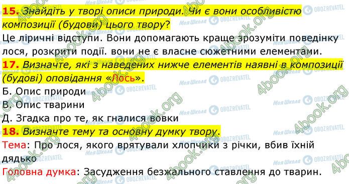 ГДЗ Українська література 5 клас сторінка Стр.140 (15-18)