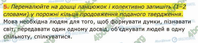 ГДЗ Українська мова 5 клас сторінка 5