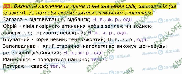 ГДЗ Українська мова 5 клас сторінка §14 ДЗ