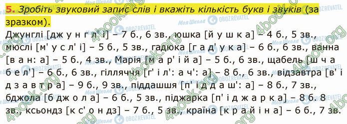 ГДЗ Укр мова 5 класс страница §34 (5)