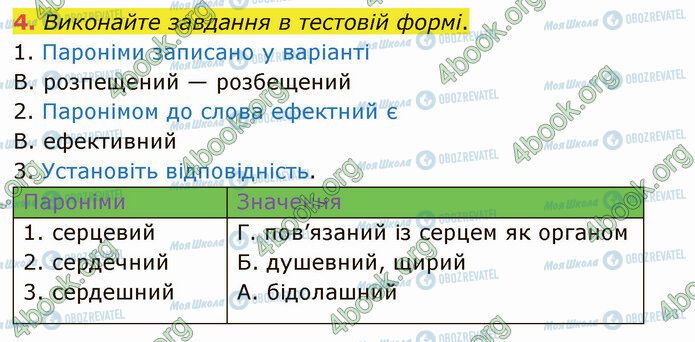 ГДЗ Українська мова 5 клас сторінка §20 (4)