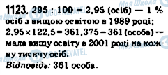 ГДЗ Математика 5 класс страница 1123