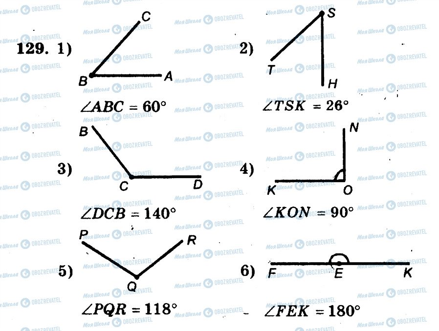 ГДЗ Математика 5 клас сторінка 129