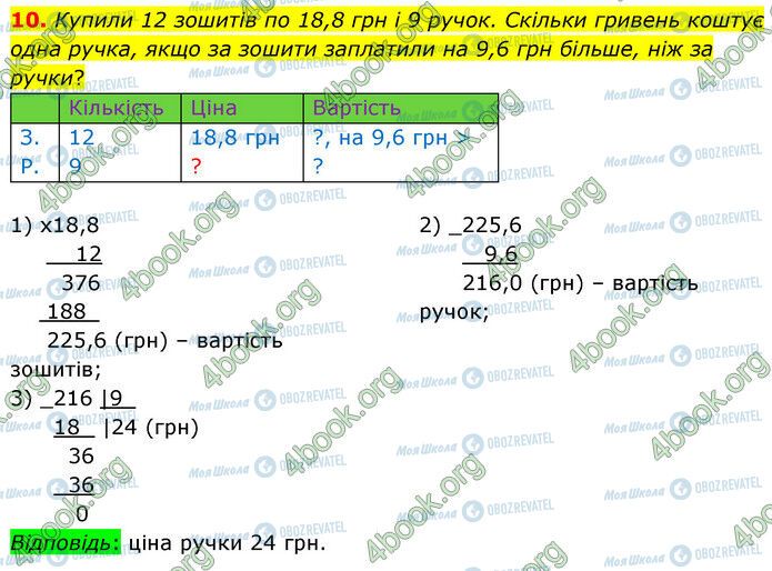 ГДЗ Математика 6 клас сторінка Стр.18 (10)