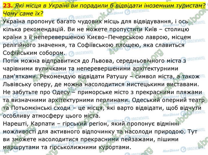 ГДЗ Українська мова 6 клас сторінка 23