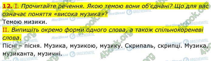 ГДЗ Українська мова 6 клас сторінка 12