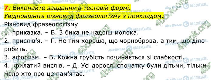 ГДЗ Українська мова 6 клас сторінка §25 (7)