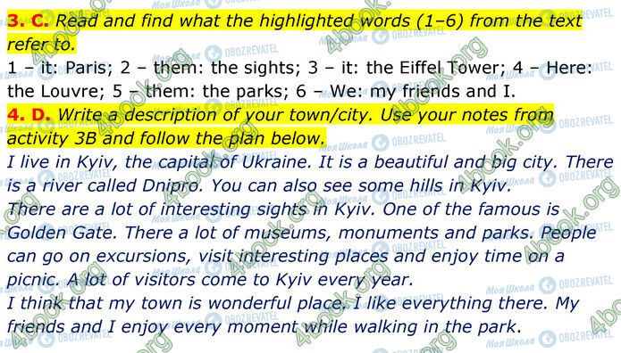ГДЗ Англійська мова 6 клас сторінка Стр.53 (3C-4D)