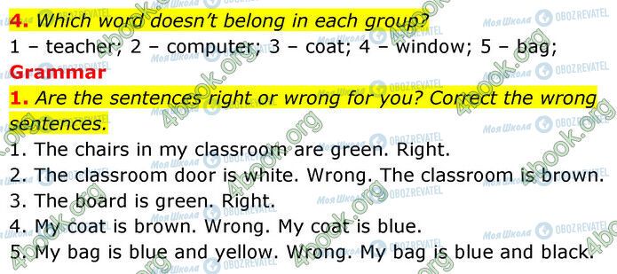 ГДЗ Англійська мова 6 клас сторінка Стр.4 (4-1)