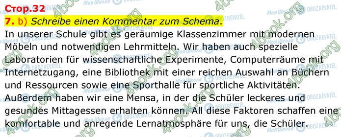 ГДЗ Немецкий язык 6 класс страница Стр.32 (7)