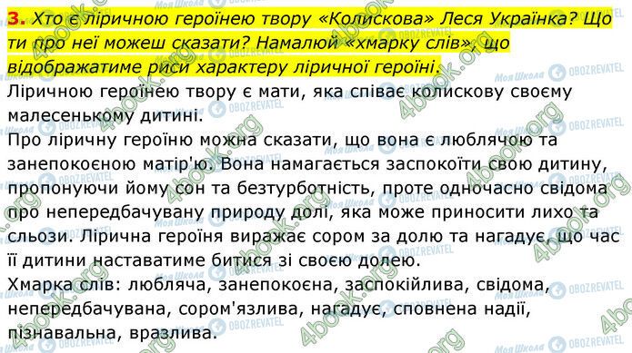 ГДЗ Українська література 6 клас сторінка Стр.28 (3)