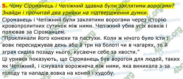 ГДЗ Українська література 6 клас сторінка Стр.54 (5)