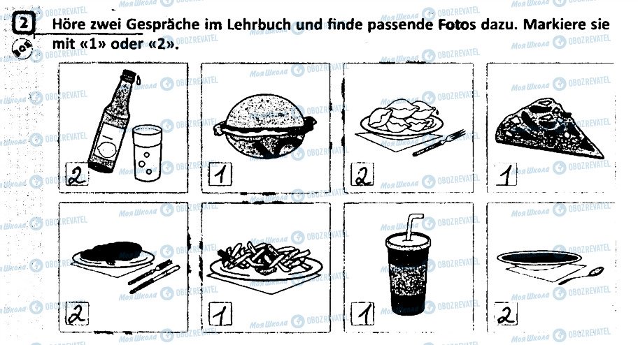 ГДЗ Немецкий язык 5 класс страница 2