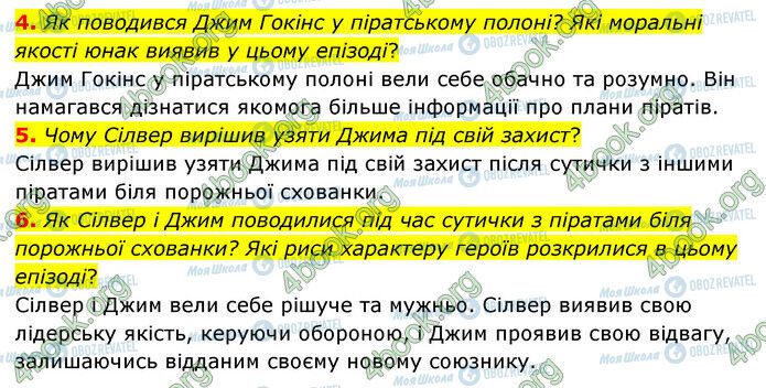 ГДЗ Зарубіжна література 6 клас сторінка Стр.108 (4-6)