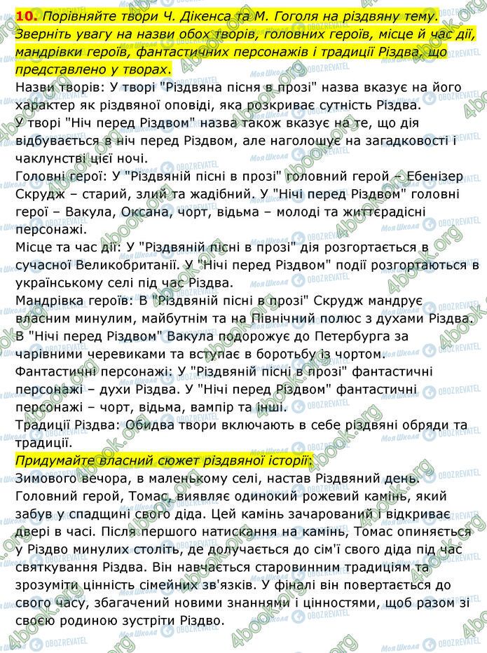 ГДЗ Зарубіжна література 6 клас сторінка Стр.162 (10)