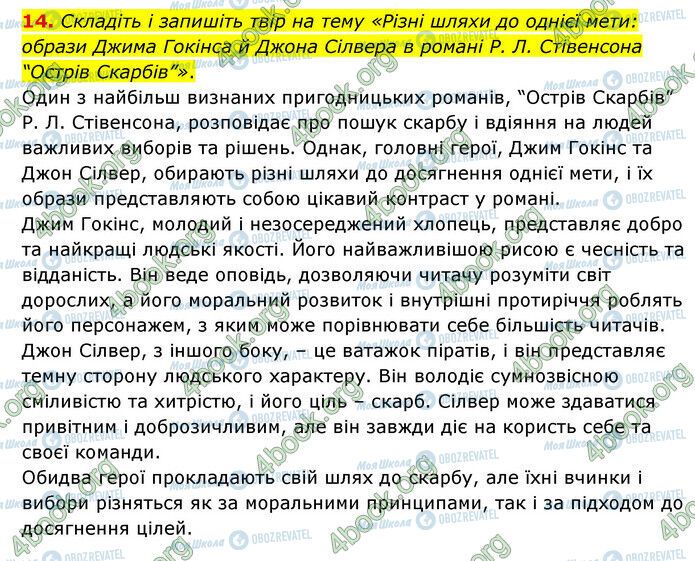 ГДЗ Зарубіжна література 6 клас сторінка Стр.109 (14)