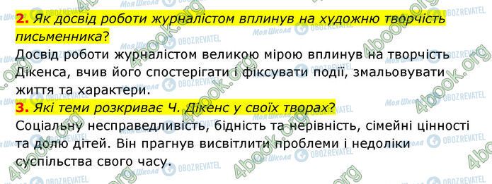 ГДЗ Зарубіжна література 6 клас сторінка Стр.114 (2-3)