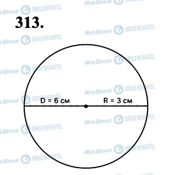 ГДЗ Математика 6 класс страница 313