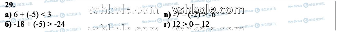 ГДЗ Математика 6 класс страница 29