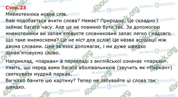 ГДЗ Німецька мова 6 клас сторінка Стр.23