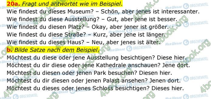ГДЗ Німецька мова 6 клас сторінка Стр.119 (20a-b)