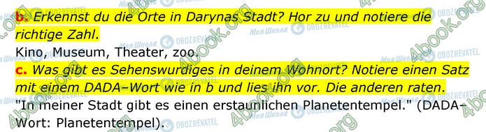 ГДЗ Немецкий язык 6 класс страница Стр.135 (b-c)