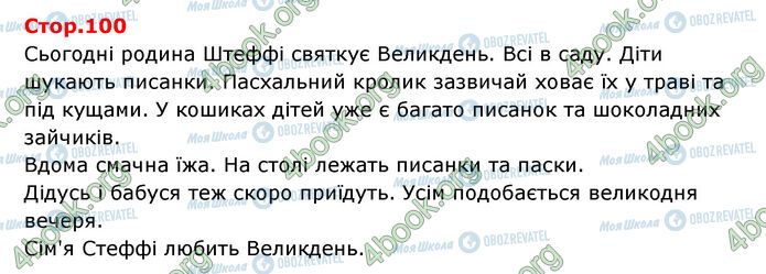 ГДЗ Німецька мова 6 клас сторінка Стр.100 (1)