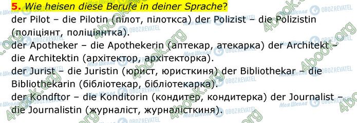 ГДЗ Німецька мова 6 клас сторінка Стр.27 (5)