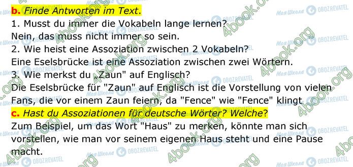 ГДЗ Немецкий язык 6 класс страница Стр.23 (b-c)