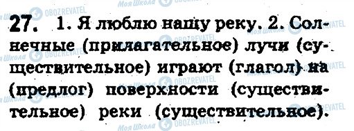ГДЗ Русский язык 5 класс страница 27