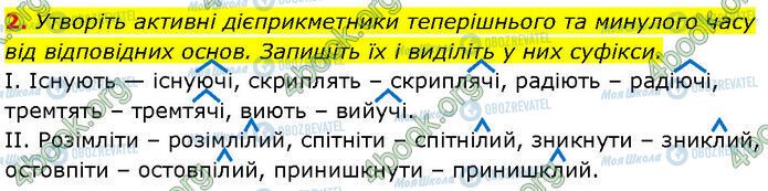 ГДЗ Українська мова 7 клас сторінка §.43 (2)