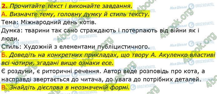 ГДЗ Українська мова 7 клас сторінка §.26 (2)